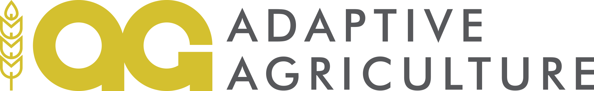 Adaptive Agriculture Website Logo Black Text
